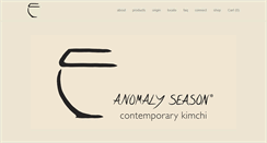 Desktop Screenshot of anomalyseason.com